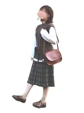 みみみさん（レディース・162cm）の秋コーディネート