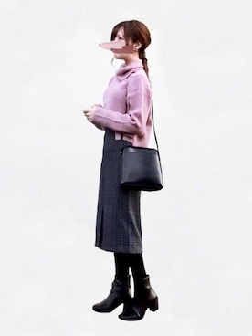 みみみさん（レディース・163cm）の冬コーディネート