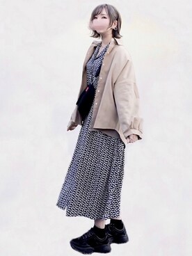 みみみさん（レディース・163cm）の春コーディネート