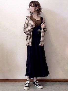 みみみさん（レディース・163cm）の夏コーディネート