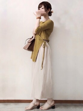 「petitcro」｜みみみさん（レディース・163cm）の夏コーディネート