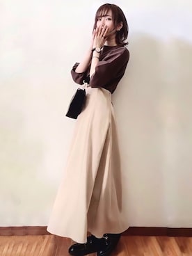 みみみさん（レディース・163cm）の秋コーディネート