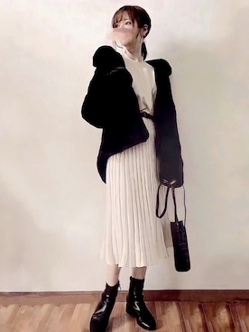 みみみさん（レディース・163cm）の秋コーディネート