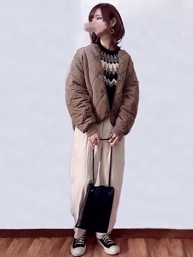 みみみさん（レディース・163cm）の秋コーディネート