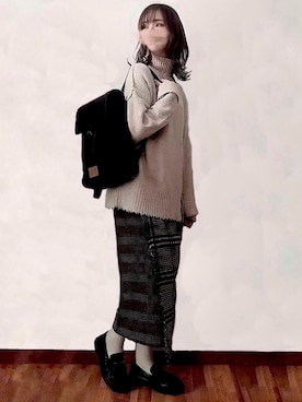 みみみさん（レディース・163cm）の冬コーディネート