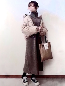 みみみさん（レディース・163cm）の冬コーディネート