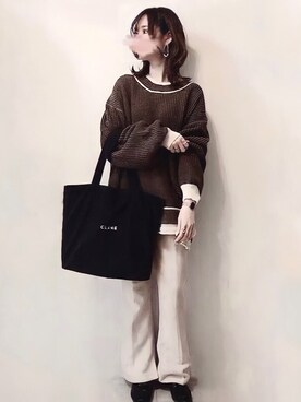 みみみさん（レディース・163cm）の冬コーディネート