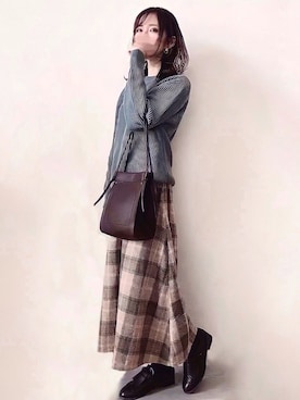 みみみさん（レディース・163cm）の春コーディネート