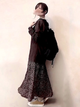 「Add+（アッド）のアイテム」を使った、みみみさん（レディース・163cm）の春コーディネート