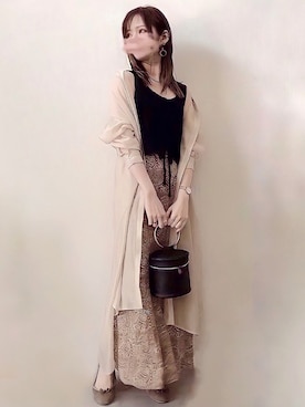 みみみさん（レディース・163cm）の春コーディネート