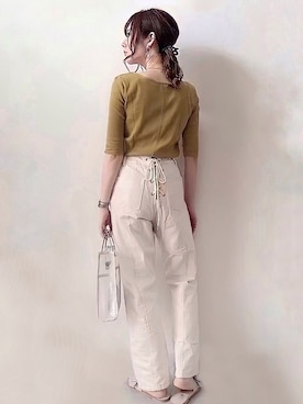 みみみさん（レディース・163cm）の春コーディネート