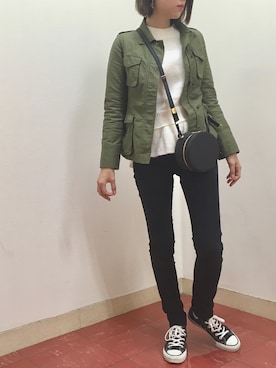 「selectshop moca（セレクトショップモカ）のアイテム」を使った、memmyさん（レディース・164cm）の春コーディネート