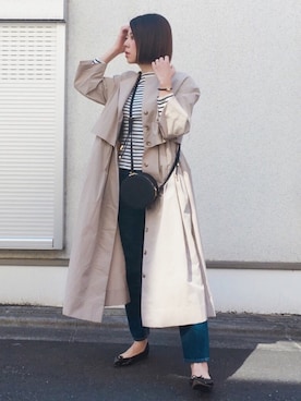 memmyさん（レディース・164cm）の春コーディネート