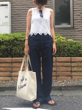 memmyさん（レディース・164cm）の夏コーディネート