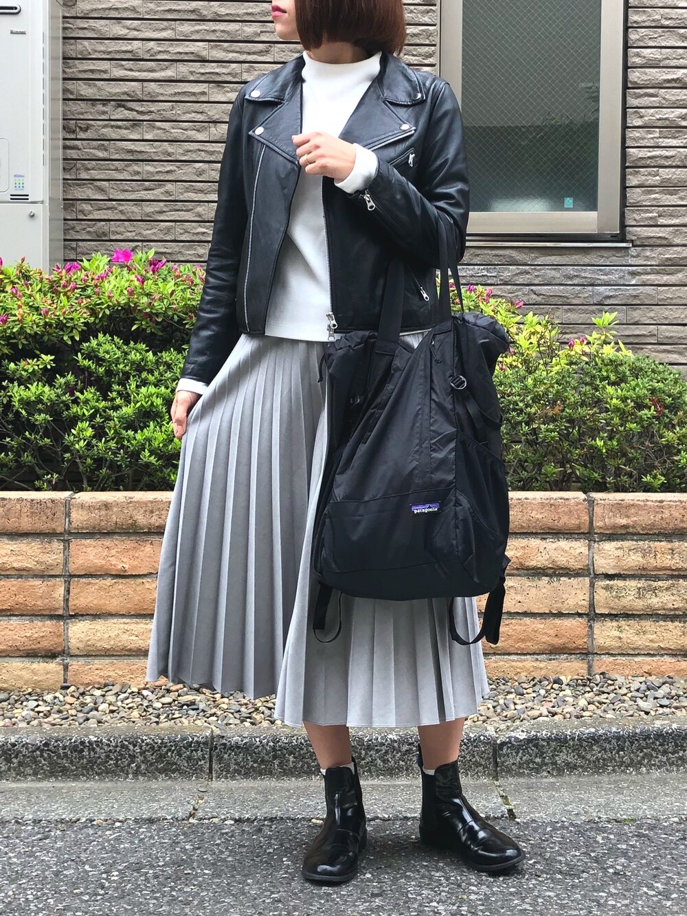 SLOBE IENA（スローブイエナ）の「レザーライダース ブルゾン