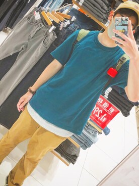 「アイテム（腕時計、ブラウン系）」を使った、kazy0706さん（メンズ・171cm）の夏コーディネート