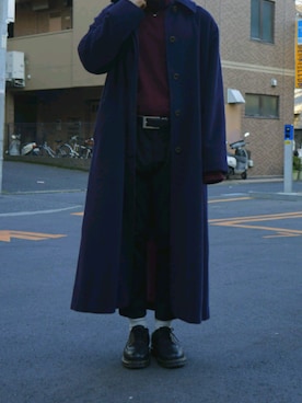「タートル」｜「アイテム（その他アウター）」を使った、スティックアウト700ストアーさん（メンズ・165cm）の冬コーディネート