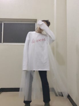 「BACK NUMBER（バックナンバー）のアイテム」を使った、高橋愛さん（レディース・154cm）の春コーディネート