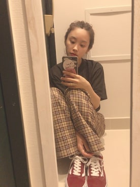 高橋愛さん（レディース・154cm）の夏コーディネート