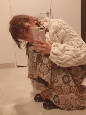 高橋愛さん（レディース・154cm）の冬コーディネート