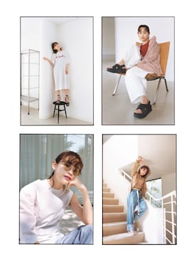 「Spring（スプリング）のアイテム（音楽/本・雑誌）」を使った、高橋愛さん（レディース・154cm）の春コーディネート