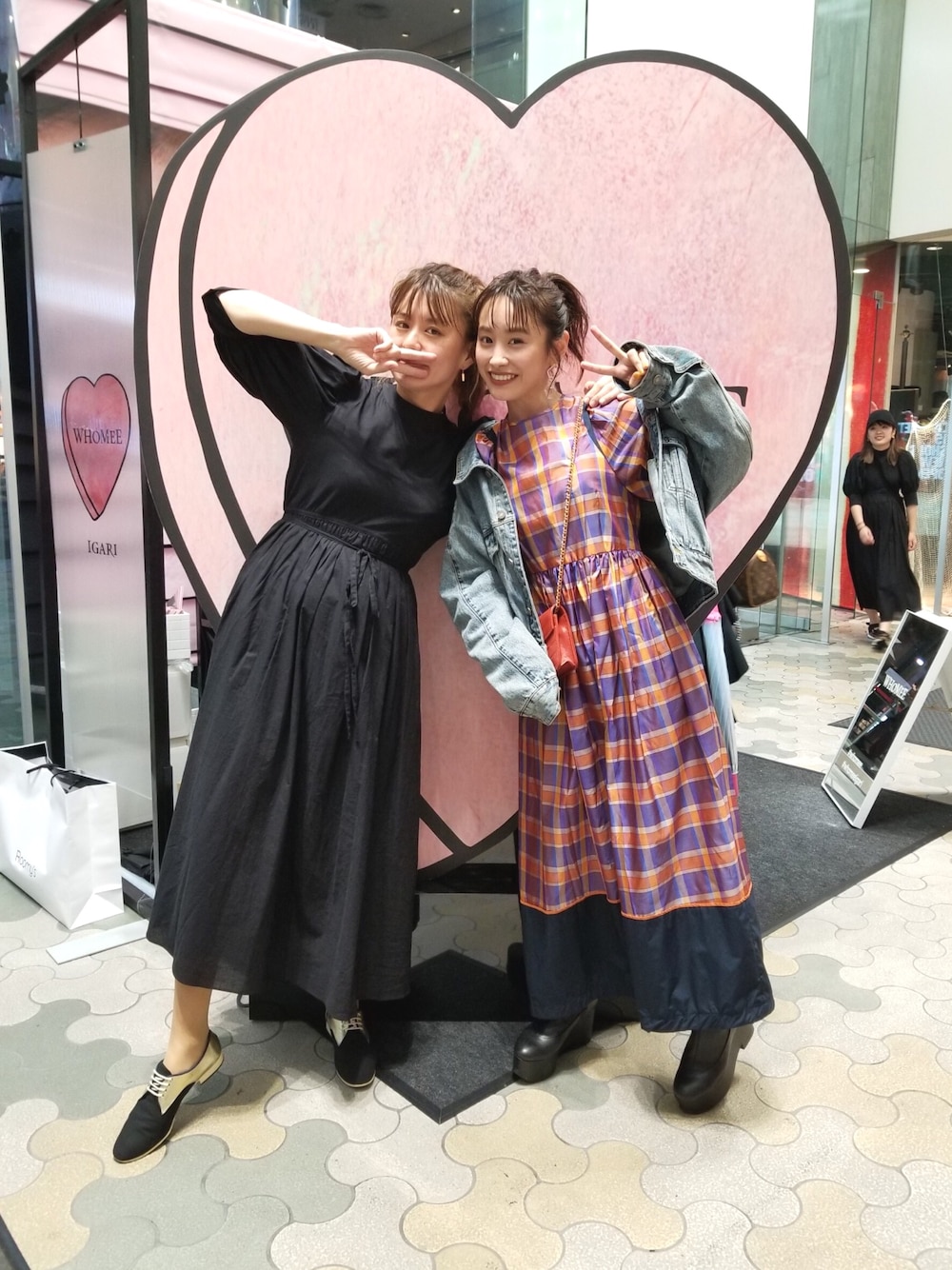 「イガリシノブ、イガリメイク、WHOMEE、ラブアンドピース2018、irene、LE CIEL BLEU

、高橋愛、nona9on」｜「IRENEのアイテム（ワンピース/ドレス、その他）」を使った、高橋愛さん（レディース・154cm）の秋コーディネートの1枚目の写真