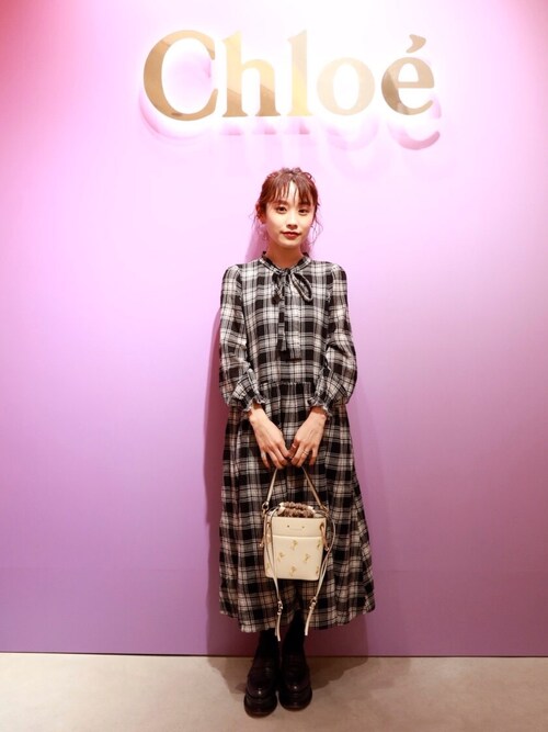 高橋愛 To B By Agnes B のワンピースを使ったコーディネート Wear