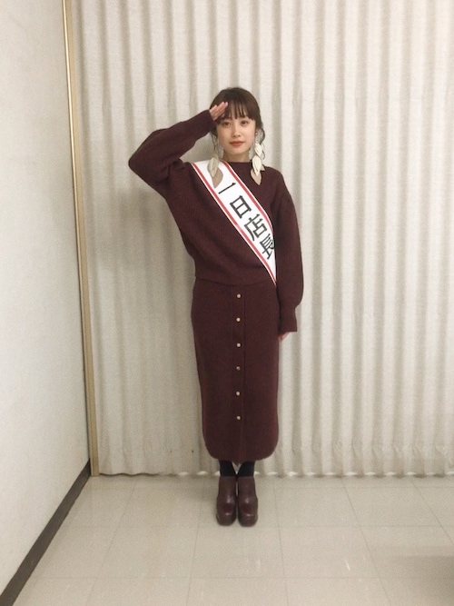 高橋愛さんのコーディネート
