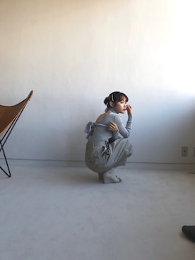 「irene」｜高橋愛さん（レディース・154cm）の冬コーディネート