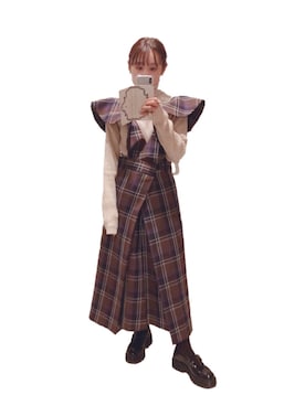 「irene」｜高橋愛さん（レディース・154cm）の冬コーディネート