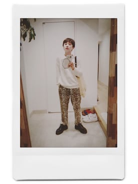 「高橋愛」｜「アイテム（その他シューズ）」を使った、高橋愛さん（レディース・154cm）の春コーディネート
