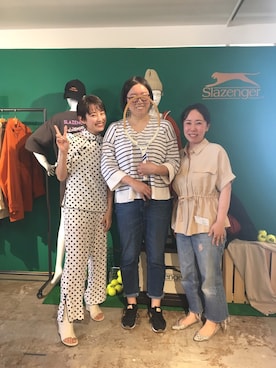 「G.V.G.V.（ジーヴィージーヴィー）のアイテム」を使った、高橋愛さん（レディース・154cm）の春コーディネート