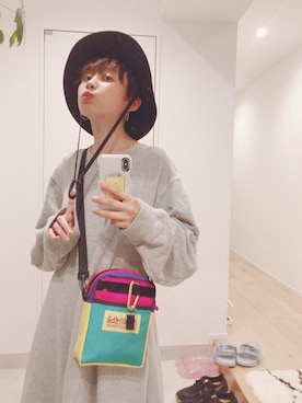 「G.V.G.V.（ジーヴィージーヴィー）のアイテム（ワンピース/ドレス）」を使った、高橋愛さん（レディース・154cm）の夏コーディネート