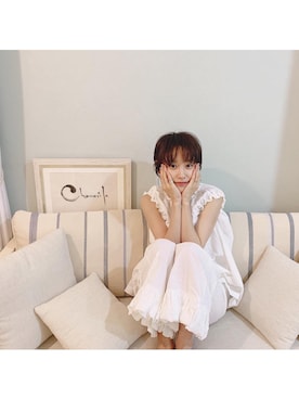 「g.v.g.v.」｜高橋愛さん（レディース・154cm）の夏コーディネート