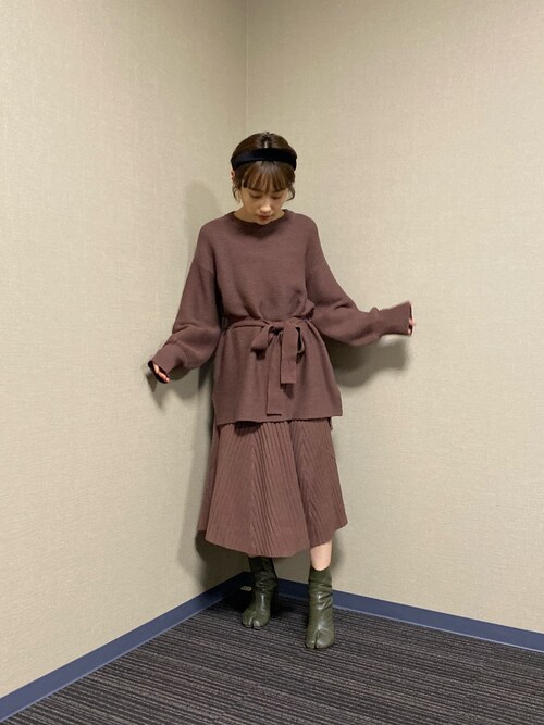 高橋愛さんのコーディネート