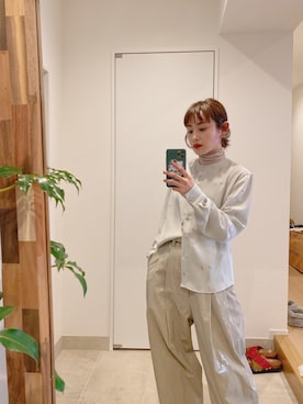「irene」｜高橋愛さん（レディース・154cm）の冬コーディネート