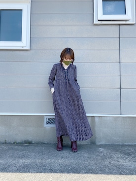 「LOVE & PEACE project」｜高橋愛さん（レディース・154cm）の春コーディネート