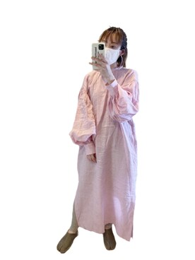 季節感春夏秋【完売品】holiday RAMIE SLIT DRESS ラミースリットドレス
