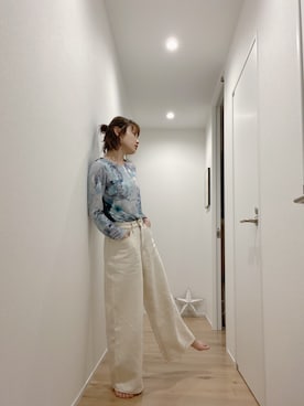 「アービン」｜高橋愛さん（レディース・154cm）の春コーディネート