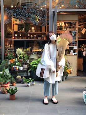 「高橋愛」｜「アイテム（アクセサリー）」を使った、高橋愛さん（レディース・154cm）の夏コーディネート