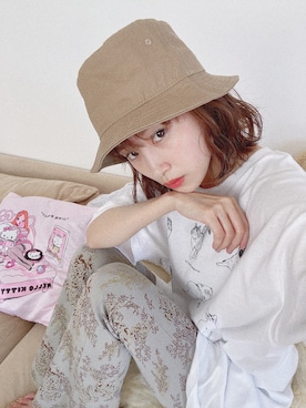 高橋愛さん（レディース・154cm）の夏コーディネート