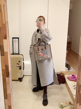 「irene」｜高橋愛さん（レディース・154cm）の冬コーディネート