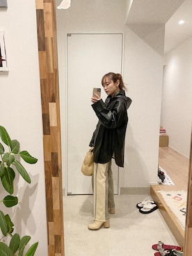 「irene」｜高橋愛さん（レディース・154cm）の春コーディネート