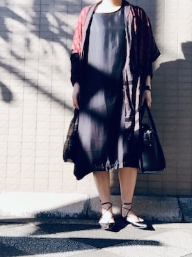 「アイテム（ワンピース/ドレス）」を使った、Mayumiさん（レディース・164cm・50代）の秋コーディネート