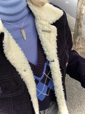 「ベストコーデ」｜「アイテム（デニムジャケット）」を使った、key🕊さん（レディース・158cm）の春コーディネート