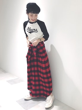 「CONVERSE（コンバース）のConverse 1970s Chuck Taylor All Star Canvas Sneakers（スニーカー）」を使った、nabemiさん（レディース・158cm）の秋コーディネート