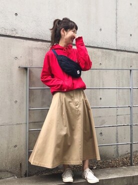 「CONVERSE（コンバース）のConverse 1970s Chuck Taylor All Star Canvas Sneakers（スニーカー）」を使った、nabemiさん（レディース・160cm）の秋コーディネート