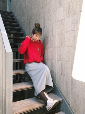 「CONVERSE（コンバース）のConverse 1970s Chuck Taylor All Star Canvas Sneakers（スニーカー）」を使った、nabemiさん（レディース・160cm）の秋コーディネート