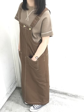 「ALLUMER（アリュメール）のアイテム」を使った、jeansfactoryさん（メンズ・156cm）の春コーディネート