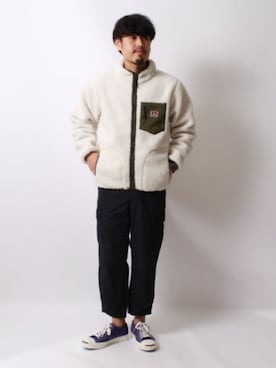 「BEN DAVIS（ベンデイビス）のアイテム（その他アウター）」を使った、jeansfactoryさん（メンズ・170cm）の夏コーディネート